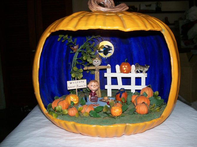 pumpkin-diorama